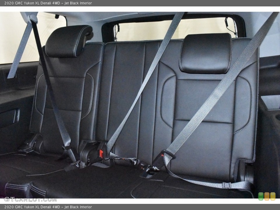 Jet Black Interior Rear Seat for the 2020 GMC Yukon XL Denali 4WD #137172646