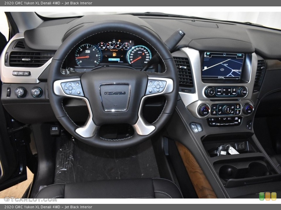 Jet Black Interior Dashboard for the 2020 GMC Yukon XL Denali 4WD #137172769