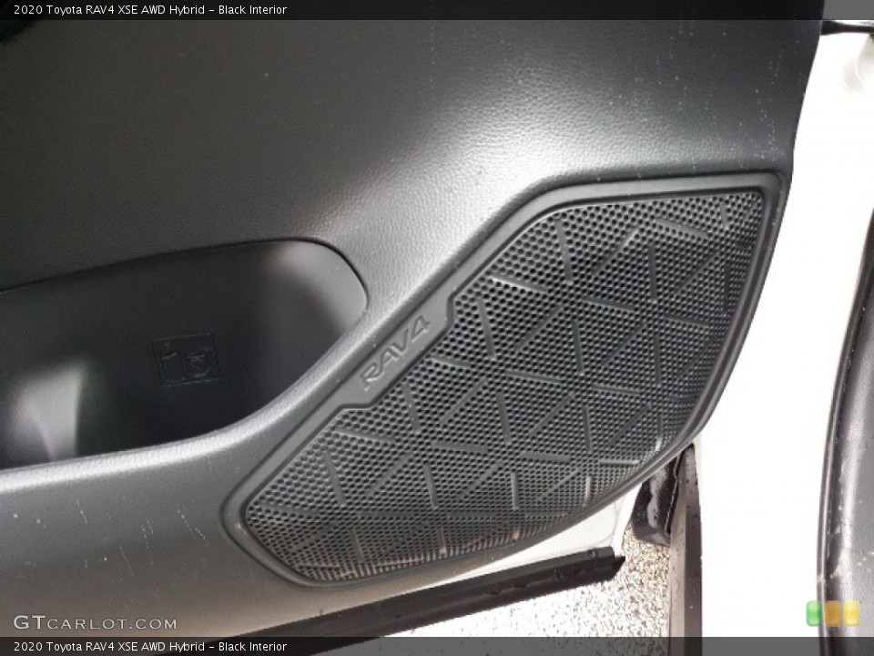 Black Interior Audio System for the 2020 Toyota RAV4 XSE AWD Hybrid #137177203