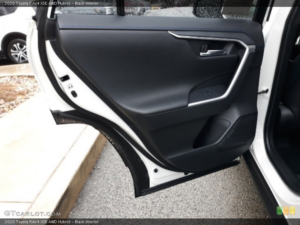 Black Interior Door Panel for the 2020 Toyota RAV4 XSE AWD Hybrid #137177218