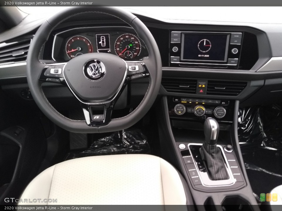 Storm Gray Interior Dashboard for the 2020 Volkswagen Jetta R-Line #137182953