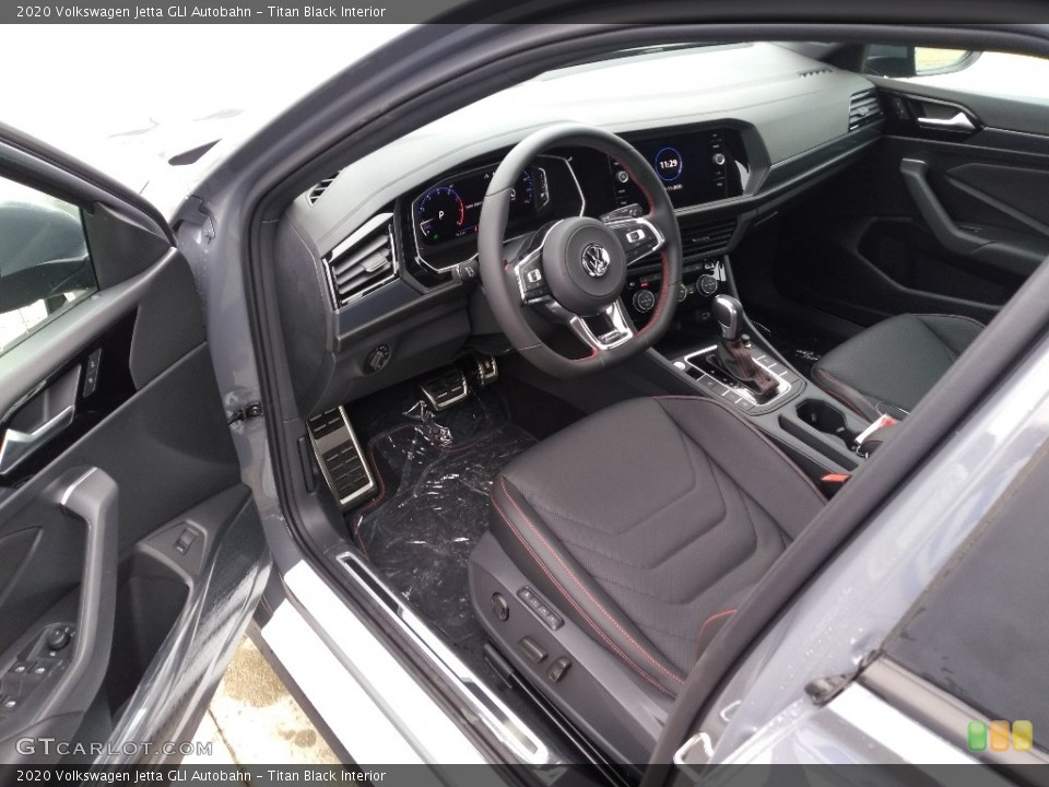 Titan Black Interior Photo for the 2020 Volkswagen Jetta GLI Autobahn #137183100