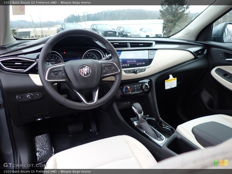 Whisper Beige Interior Photo for the 2020 Buick Encore GX Preferred AWD #137187153