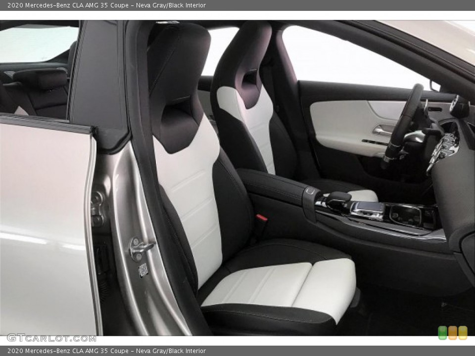 Neva Gray/Black Interior Photo for the 2020 Mercedes-Benz CLA AMG 35 Coupe #137191404