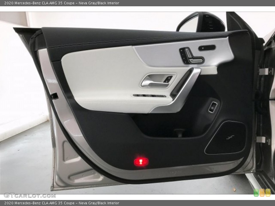 Neva Gray/Black Interior Door Panel for the 2020 Mercedes-Benz CLA AMG 35 Coupe #137191647