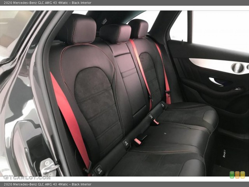 Black Interior Rear Seat for the 2020 Mercedes-Benz GLC AMG 43 4Matic #137192181