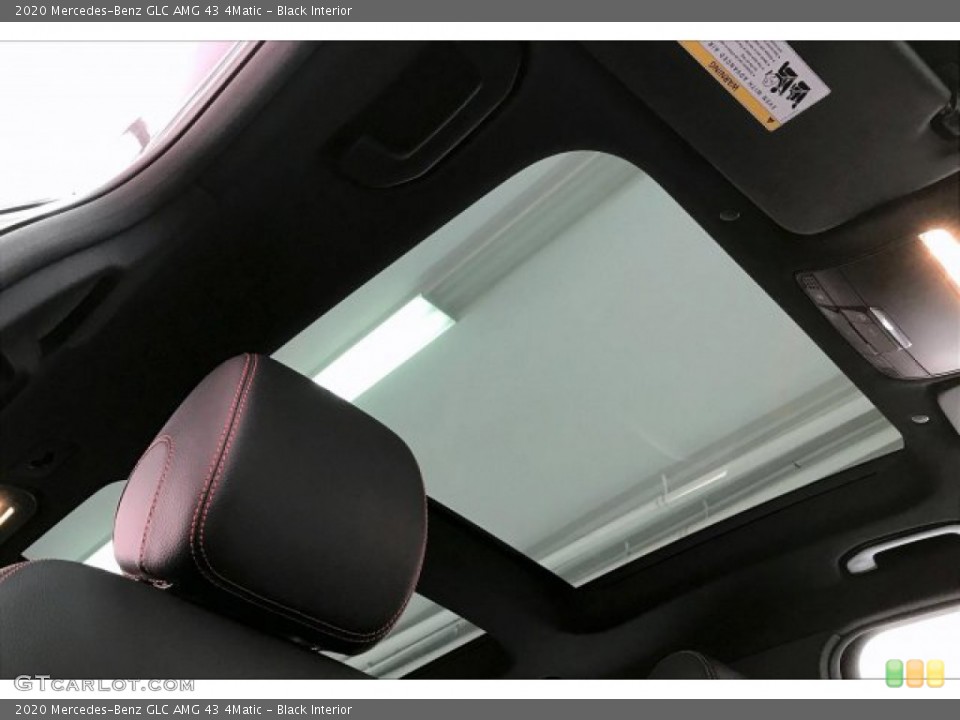 Black Interior Sunroof for the 2020 Mercedes-Benz GLC AMG 43 4Matic #137192313