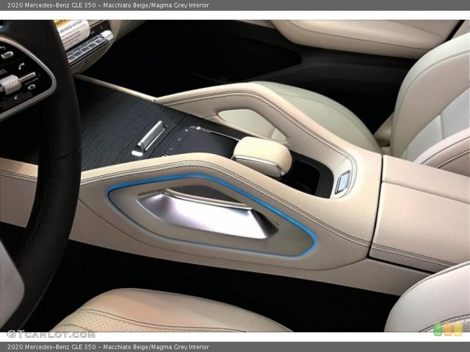 Macchiato Beige/Magma Grey Interior Controls for the 2020 Mercedes-Benz GLE 350 #137192448