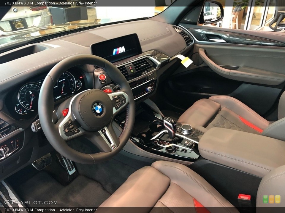 Adelaide Grey Interior Photo for the 2020 BMW X3 M Competition #137193483