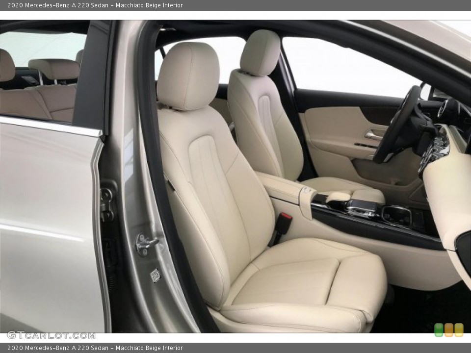 Macchiato Beige Interior Front Seat for the 2020 Mercedes-Benz A 220 Sedan #137197053