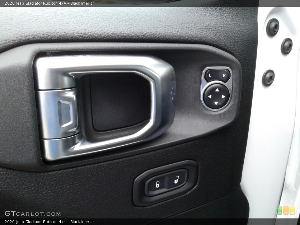 Black Interior Controls for the 2020 Jeep Gladiator Rubicon 4x4 #137197434