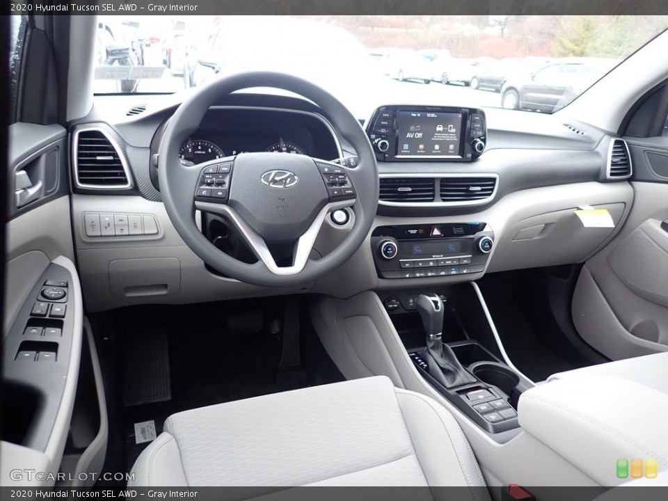 Gray Interior Photo for the 2020 Hyundai Tucson SEL AWD #137209827