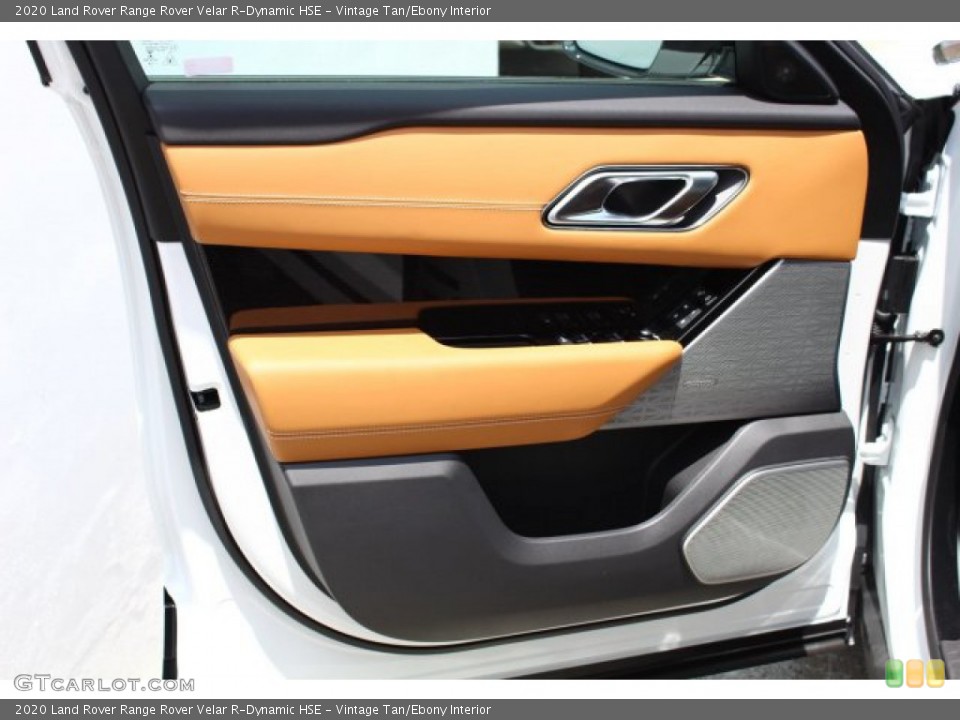 Vintage Tan/Ebony Interior Door Panel for the 2020 Land Rover Range Rover Velar R-Dynamic HSE #137209848