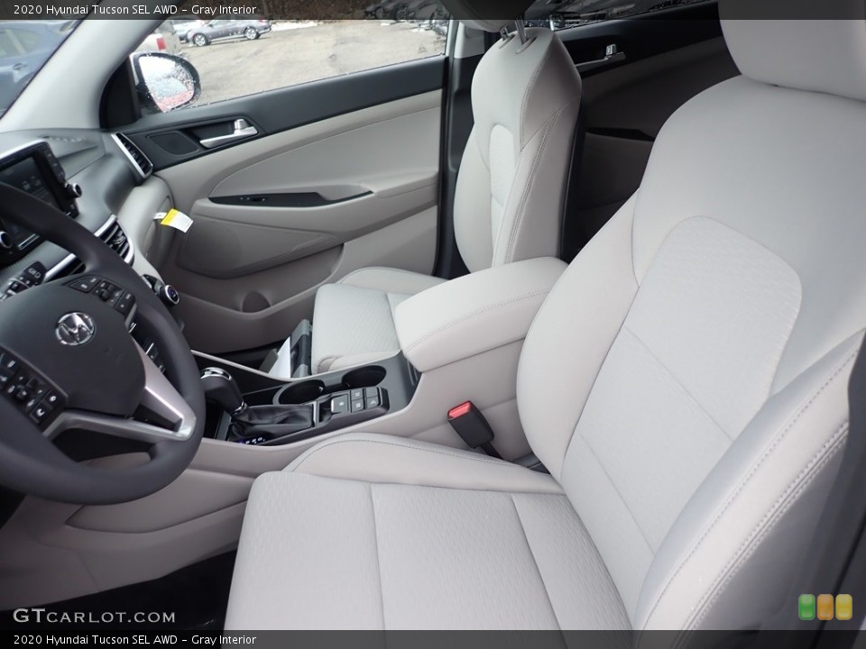 Gray Interior Front Seat for the 2020 Hyundai Tucson SEL AWD #137209857