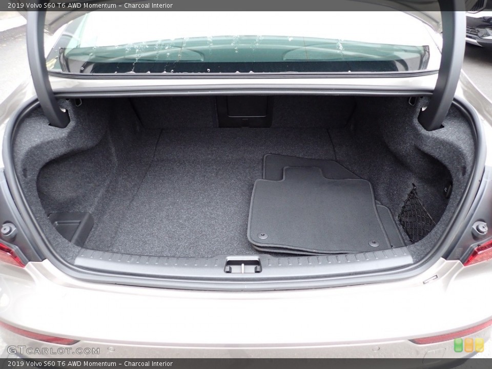 Charcoal Interior Trunk for the 2019 Volvo S60 T6 AWD Momentum #137213193