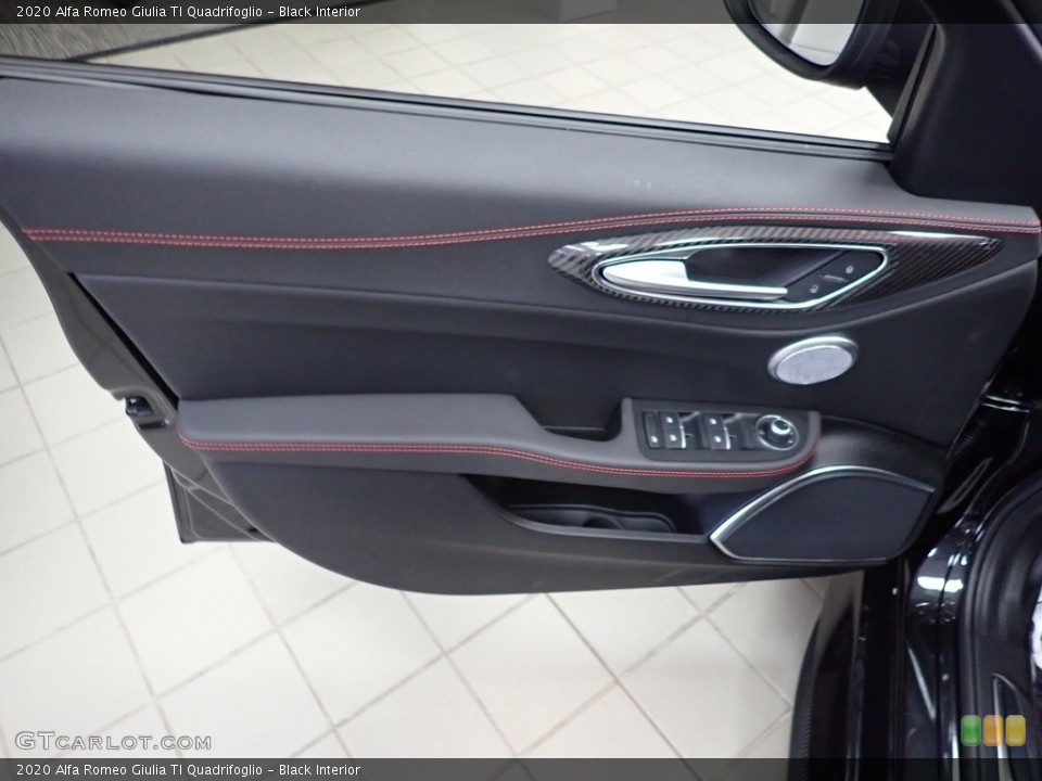 Black Interior Door Panel for the 2020 Alfa Romeo Giulia TI Quadrifoglio #137217996
