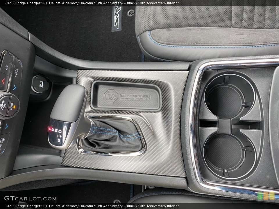 Black/50th Anniversary Interior Transmission for the 2020 Dodge Charger SRT Hellcat Widebody Daytona 50th Anniversary #137218386