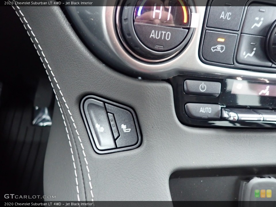 Jet Black Interior Controls for the 2020 Chevrolet Suburban LT 4WD #137220285