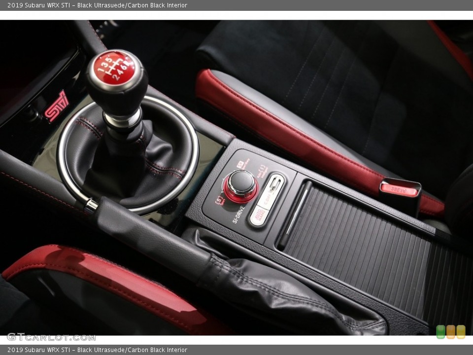 Black Ultrasuede/Carbon Black Interior Transmission for the 2019 Subaru WRX STI #137222820