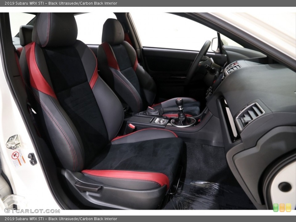 Black Ultrasuede/Carbon Black Interior Front Seat for the 2019 Subaru WRX STI #137222886
