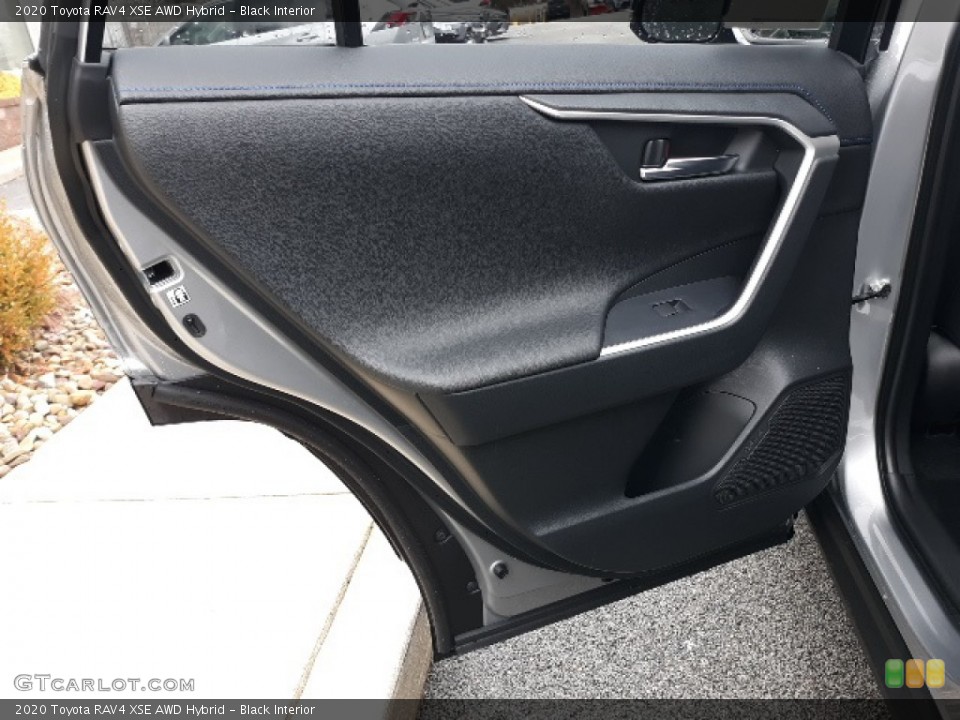 Black Interior Door Panel for the 2020 Toyota RAV4 XSE AWD Hybrid #137222940