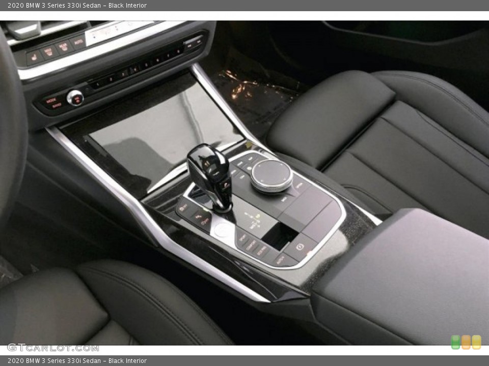 Black Interior Controls for the 2020 BMW 3 Series 330i Sedan #137224122