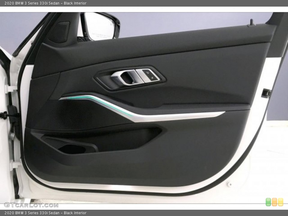 Black Interior Door Panel for the 2020 BMW 3 Series 330i Sedan #137224167
