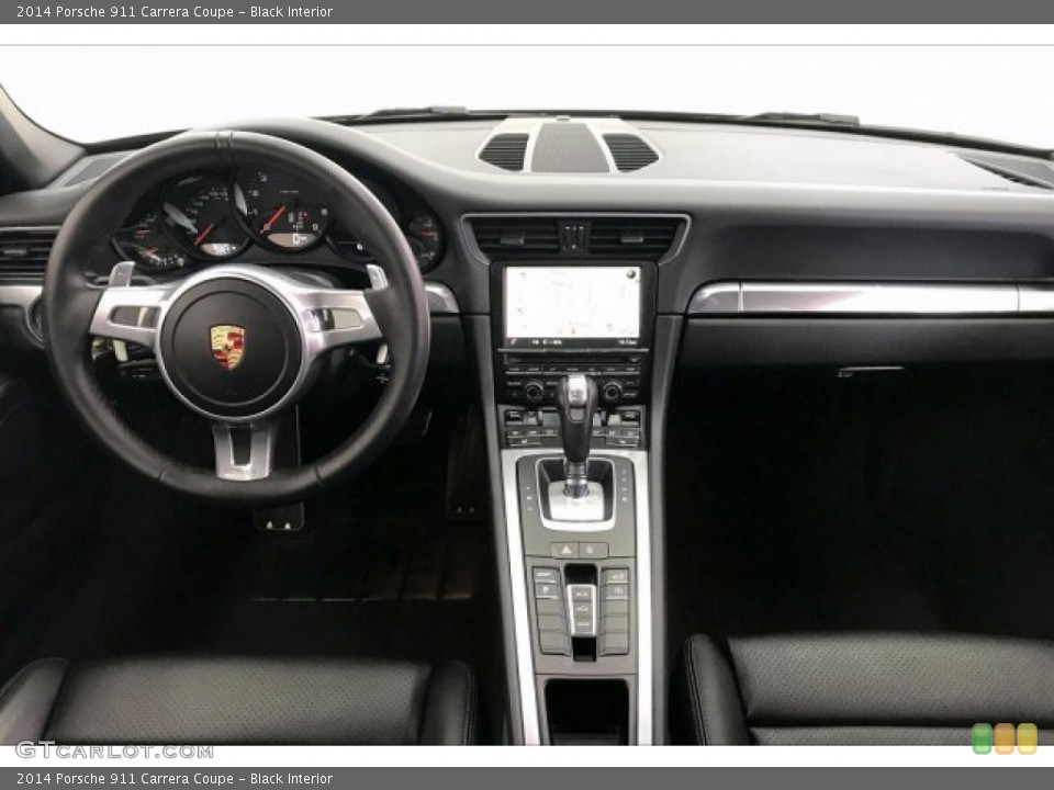 Black Interior Dashboard for the 2014 Porsche 911 Carrera Coupe #137226410
