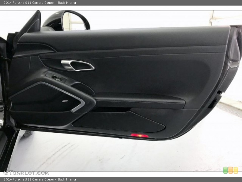 Black Interior Door Panel for the 2014 Porsche 911 Carrera Coupe #137226656