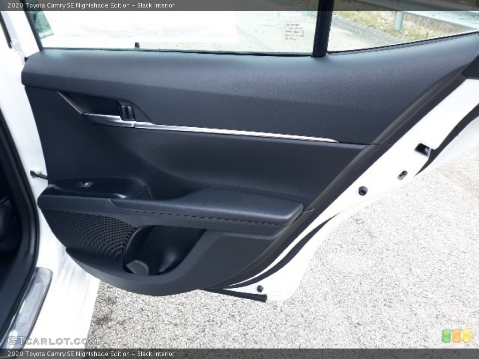 Black Interior Door Panel for the 2020 Toyota Camry SE Nightshade Edition #137231198
