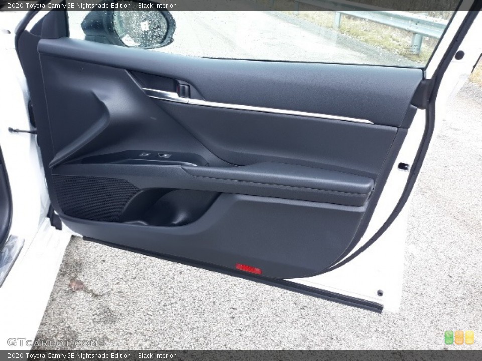 Black Interior Door Panel for the 2020 Toyota Camry SE Nightshade Edition #137231303