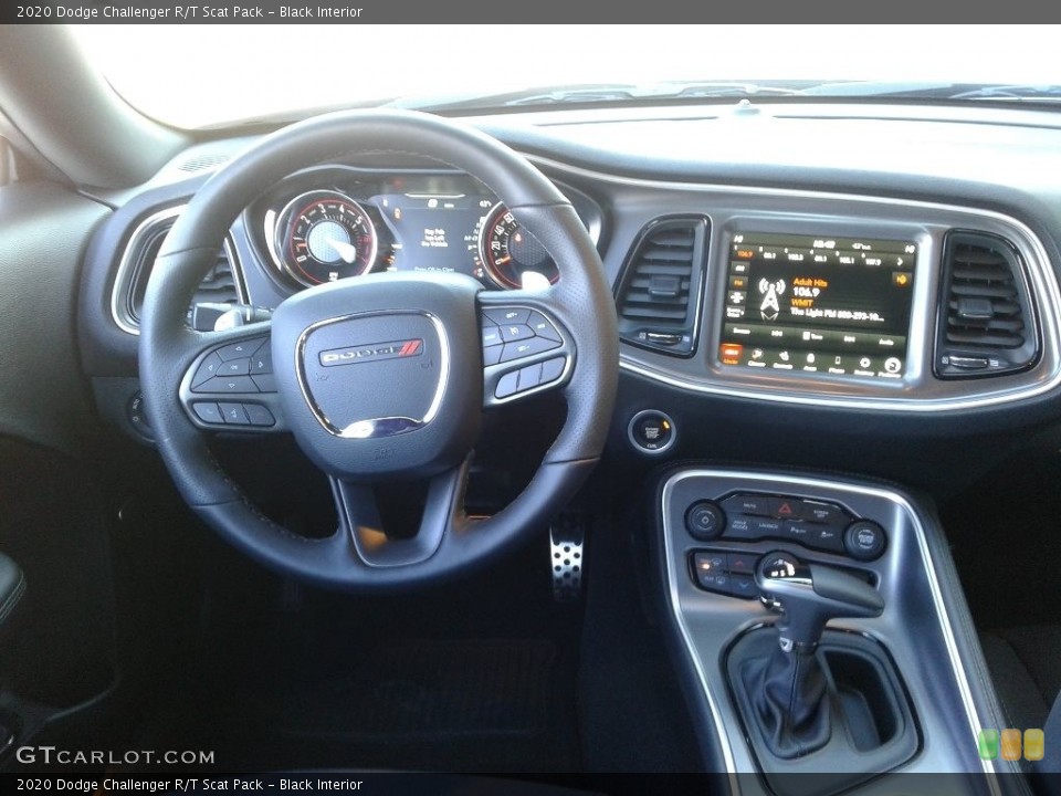 Black Interior Dashboard for the 2020 Dodge Challenger R/T Scat Pack #137232440