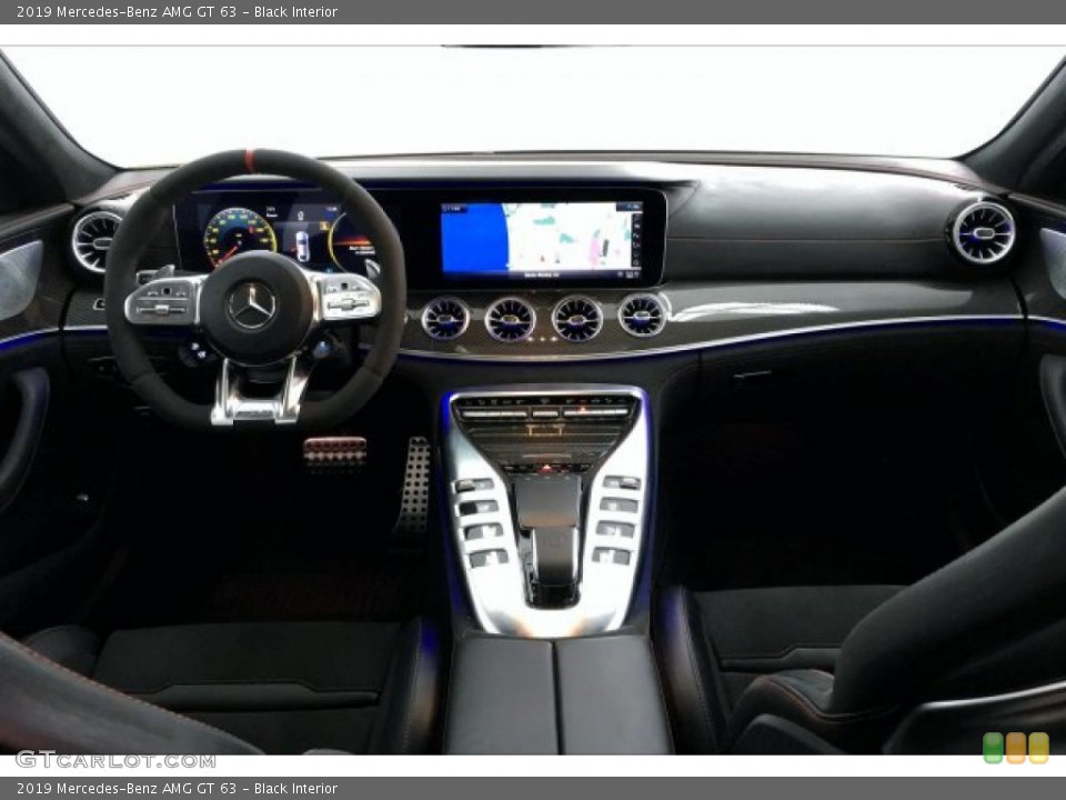 Black Interior Dashboard for the 2019 Mercedes-Benz AMG GT 63 #137240243