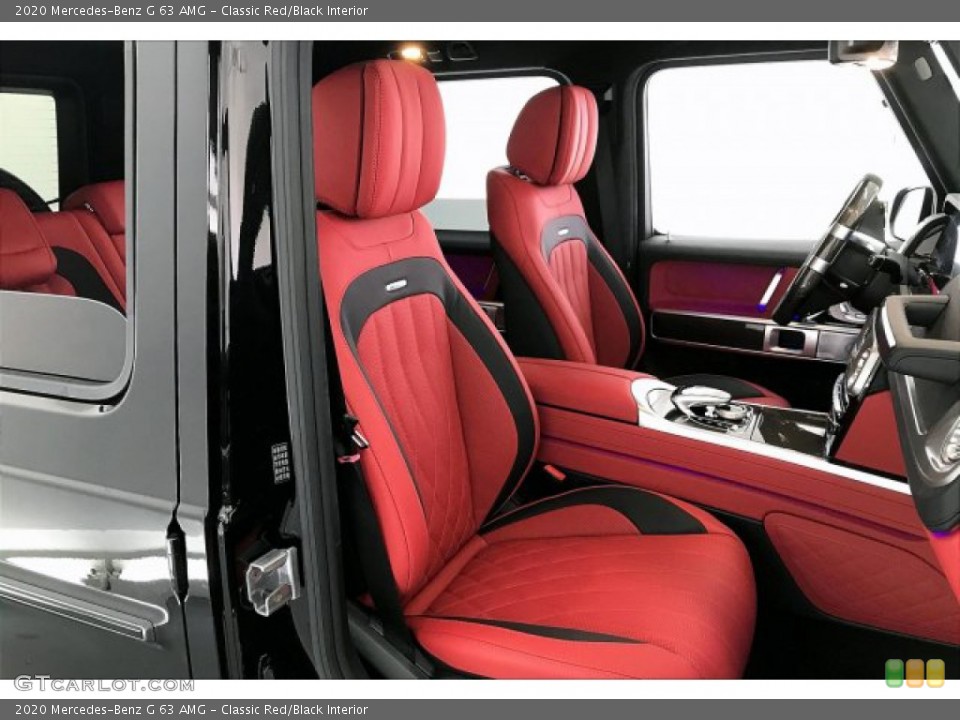 Classic Red/Black Interior Photo for the 2020 Mercedes-Benz G 63 AMG #137242514