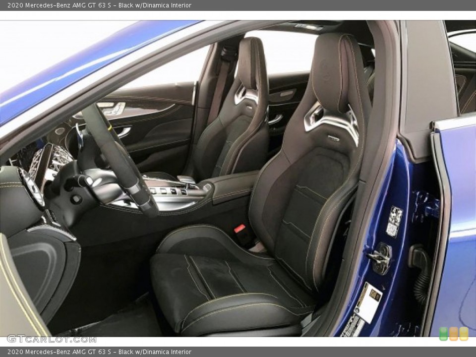 Black w/Dinamica Interior Front Seat for the 2020 Mercedes-Benz AMG GT 63 S #137244404