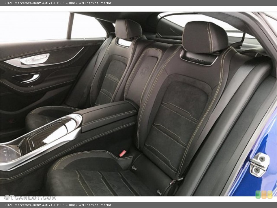 Black w/Dinamica Interior Rear Seat for the 2020 Mercedes-Benz AMG GT 63 S #137244419