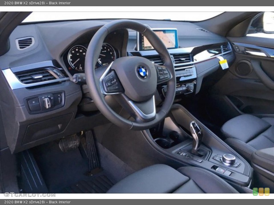 Black Interior Photo for the 2020 BMW X2 sDrive28i #137246542