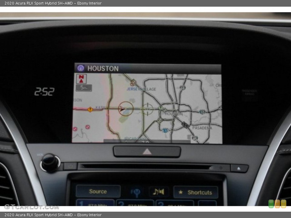 Ebony Interior Navigation for the 2020 Acura RLX Sport Hybrid SH-AWD #137256268