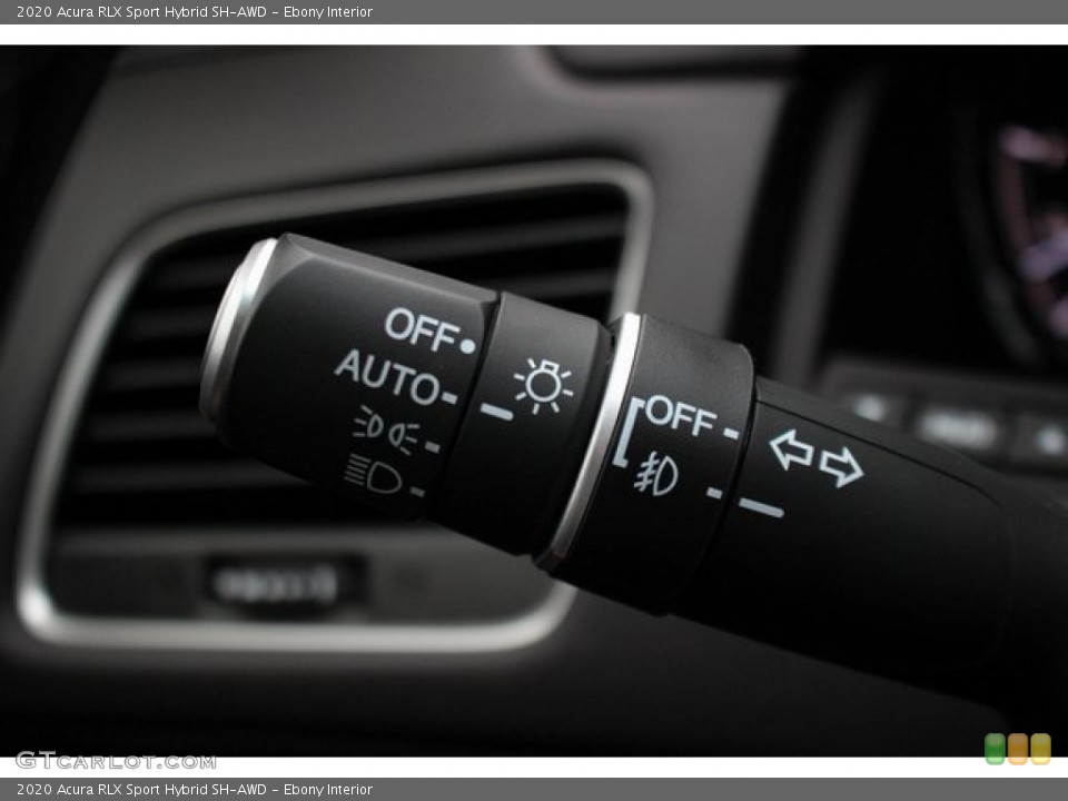 Ebony Interior Controls for the 2020 Acura RLX Sport Hybrid SH-AWD #137256430
