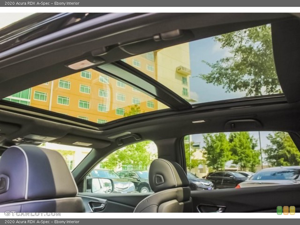 Ebony Interior Sunroof for the 2020 Acura RDX A-Spec #137261197