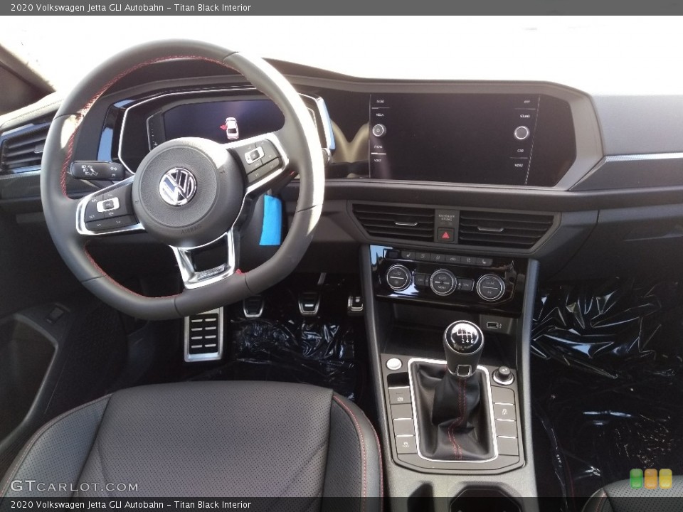 Titan Black Interior Transmission for the 2020 Volkswagen Jetta GLI Autobahn #137283443