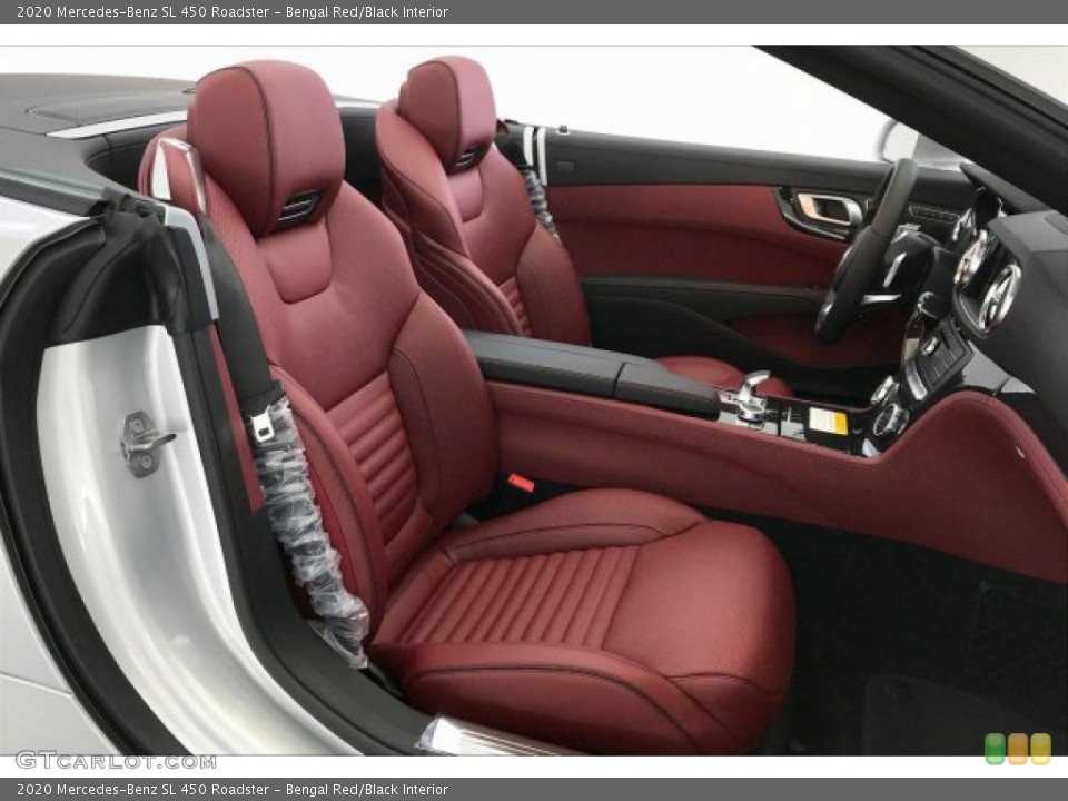 Bengal Red/Black 2020 Mercedes-Benz SL Interiors