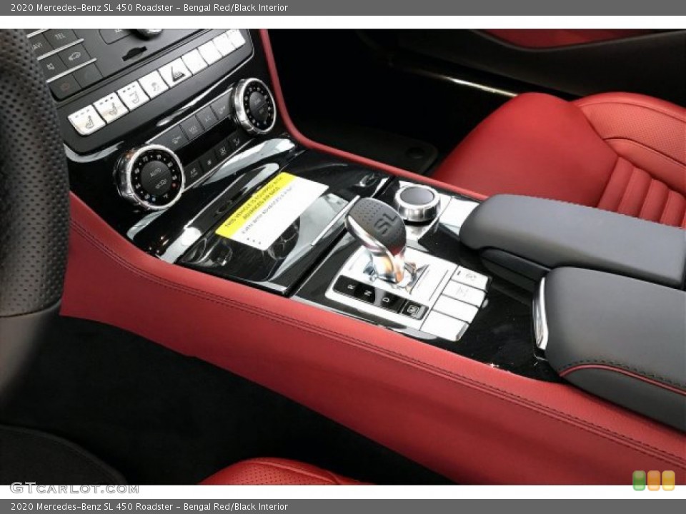 Bengal Red/Black Interior Transmission for the 2020 Mercedes-Benz SL 450 Roadster #137293469