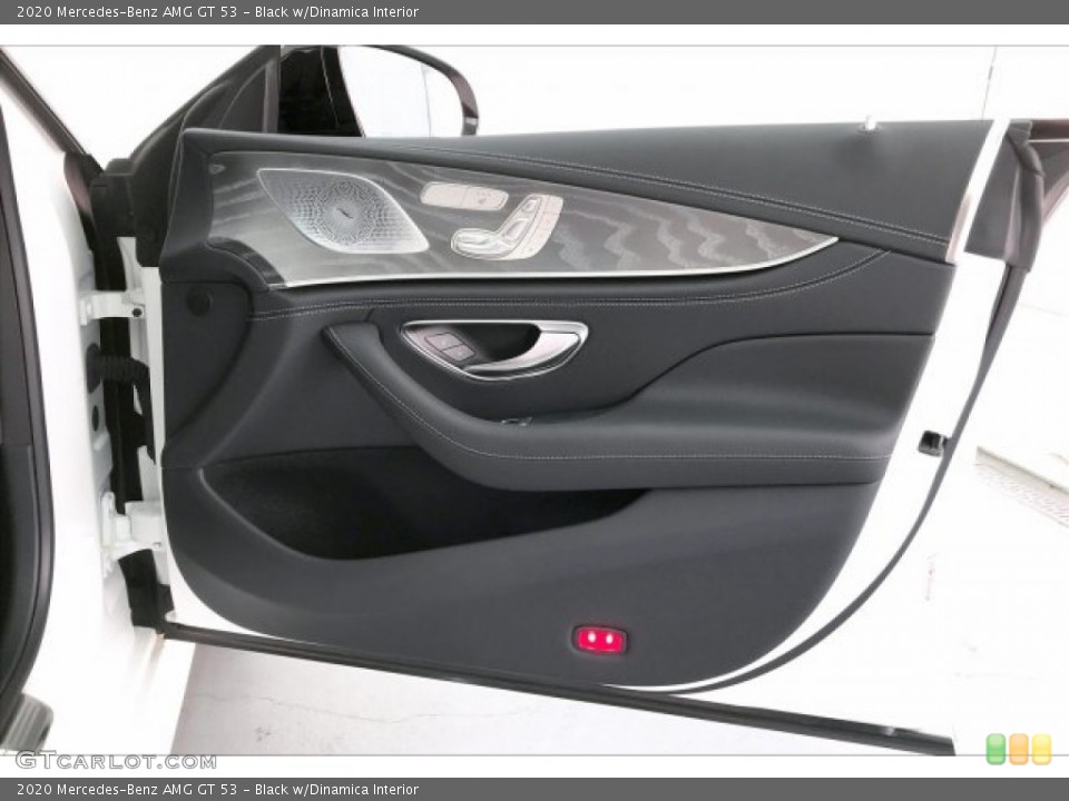 Black w/Dinamica Interior Door Panel for the 2020 Mercedes-Benz AMG GT 53 #137293655