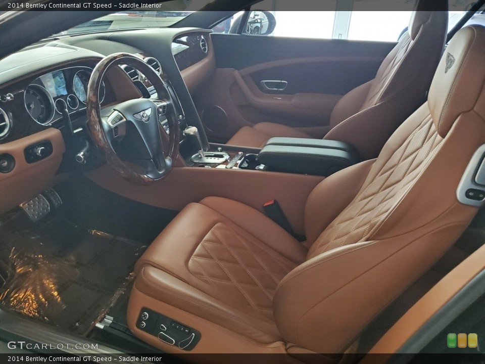 Saddle Interior Front Seat for the 2014 Bentley Continental GT Speed #137296854