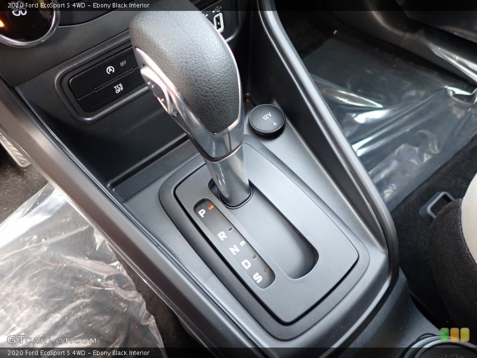 Ebony Black Interior Transmission for the 2020 Ford EcoSport S 4WD #137298609