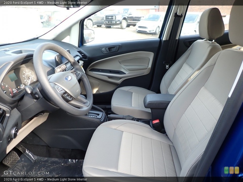 Medium Light Stone Interior Photo for the 2020 Ford EcoSport S 4WD #137298942