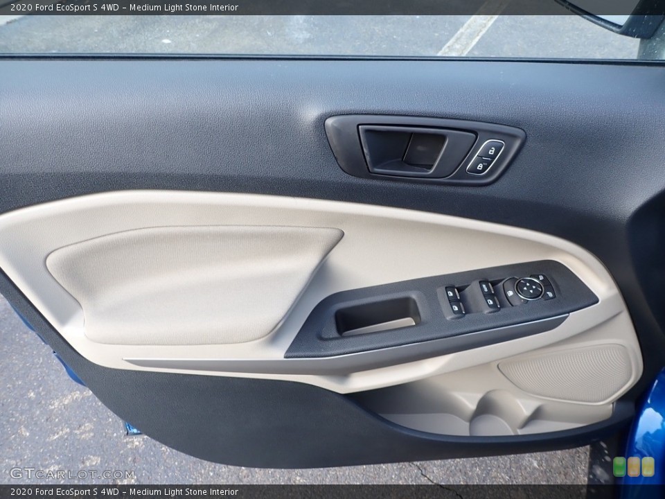 Medium Light Stone Interior Door Panel for the 2020 Ford EcoSport S 4WD #137299017