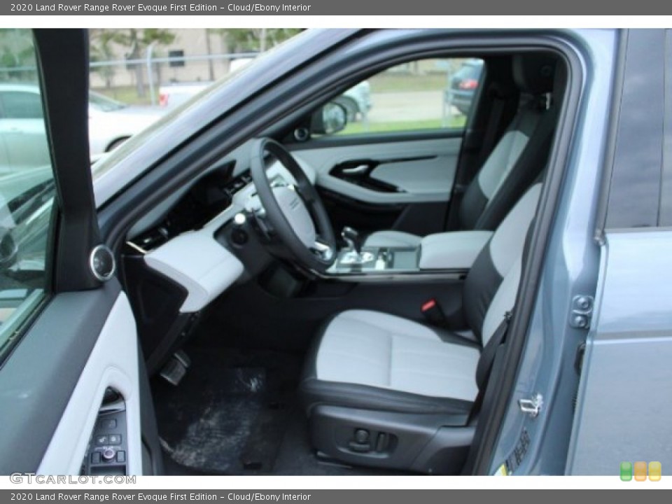 Cloud/Ebony Interior Front Seat for the 2020 Land Rover Range Rover Evoque First Edition #137301078