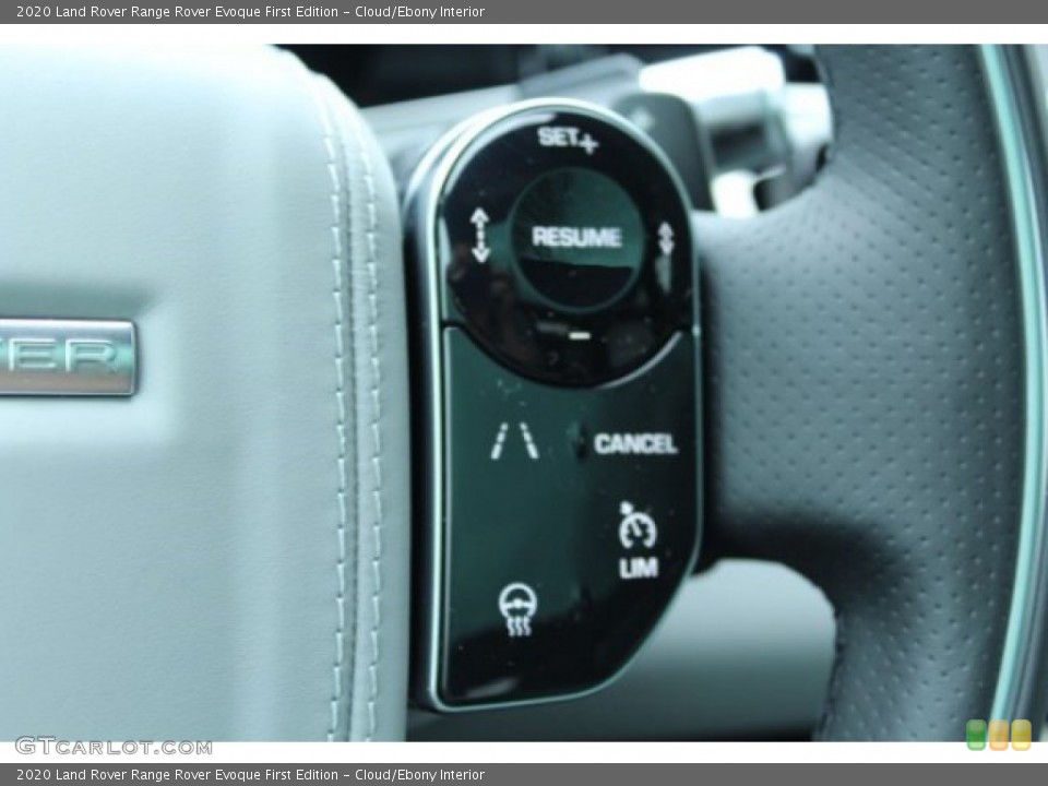 Cloud/Ebony Interior Steering Wheel for the 2020 Land Rover Range Rover Evoque First Edition #137301216